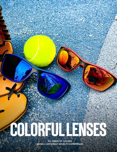 Miniatura 2 de KALIYADI Gafas de sol polarizadas para hombre, gafas de sol deportivas para conducir, ciclismo, pesca, con protección UV Negro mate/azul hielo/azul