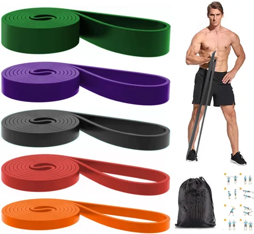 Resistance Bands, Pull Up Bands, Exercise Workout Bands for Working Out, Pull Up Assistance Bands Set for Men & Women, Body Stretching, Physical