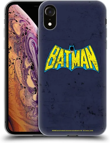 Miniatura 363 de Head Case Designs Funda de gel con licencia oficial de Batman DC Comics Bat Signal Logos [protección de grado militar] compatible con Apple iPhone 7