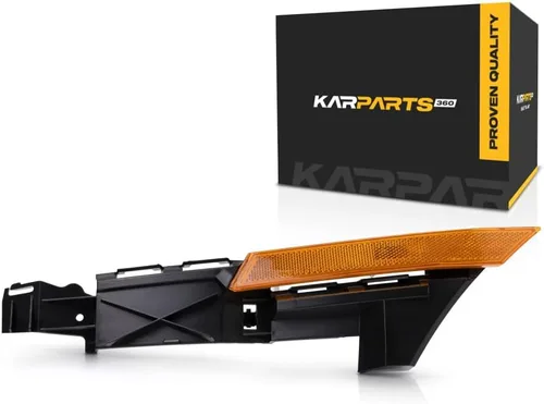 KarParts360 Conjunto de luz de marcador lateral para Mercury Milan 2006 07 08 2009 lado del conductor con soporte de repuesto para FO1026107 | 6E5Z