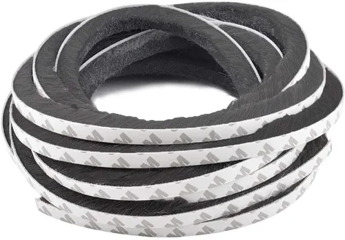 Miniatura 11 de T&B - Burlete auto adhesivo para ventanas y puertas de 9.52 mm x 9.52 mm (3/8 x 3/8 pulgadas). Gris