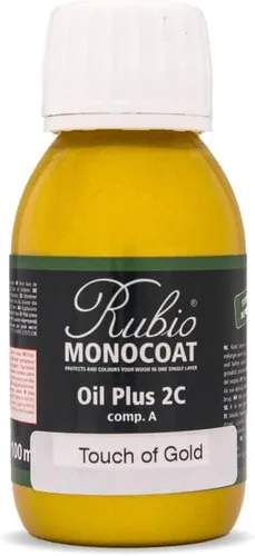 Miniatura 75 de Rubio Monocoat Muestra de Acabado de Aceite para Madera - Puro Aceite Plus Parte A Aceite de Linaza de Secado Rápido y Ecológico para Uso Pure