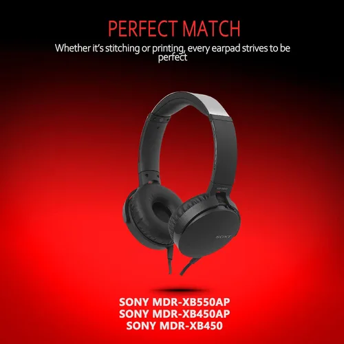 Miniatura 6 de Krone Kalpasmos Sony MDR-XB550 - Almohadillas de repuesto para auriculares Sony MDR-XB550AP MDR-XB450AP MDR-XB450, Sony mdr-xb450 (mdr xb450)