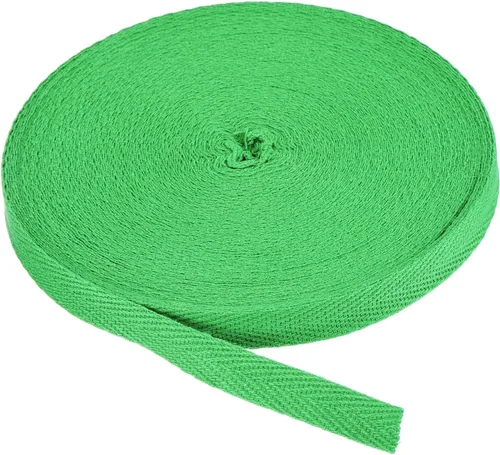Miniatura 176 de PATIKIL Cinta de sarga de algodón de 1 pulgada, 50 yardas, cinta de algodón, cinta de encuadernación al bies, cinta de espiga para costura, Verde