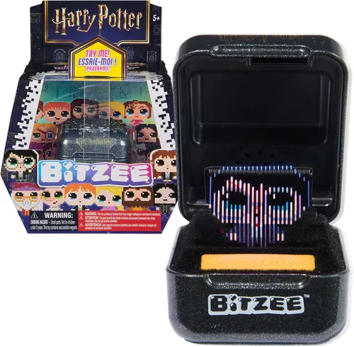Mundo Mágico de Harry Potter, juguete interactivo Bitzee con 20 personajes dentro, reacciona al tacto, juguetes digitales para niños, regalos y