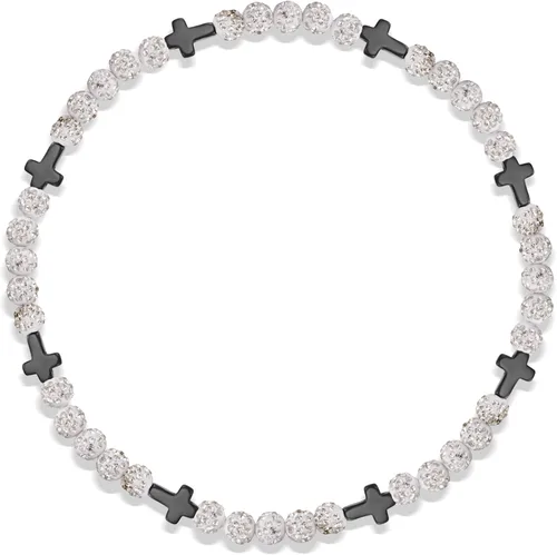 Miniatura 27 de Collar de béisbol con cuentas, cadena de cuerda deportiva ajustable con dije de cruz de béisbol, gran regalo de goteo de béisbol para jugadores
