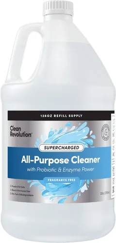 Miniatura 8 de Clean Revolution Suministro de repuesto para limpiador de superficies múltiples, no tóxico, ecológico y a base de plantas, listo para usar, lavanda
