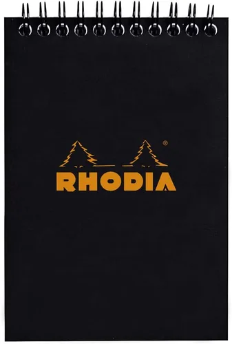 Miniatura 6 de Rhodia Bloc de notas encuadernado con alambre, A4, punto - negro (185039C)