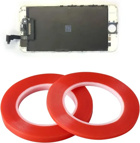 Miniatura 2 de 2 rollos (0.079 in/0.118 in x 82.0 ft) cinta de reparación LCD de teléfono cinta de reparación de pantalla LCD táctil cinta adhesiva para pantalla