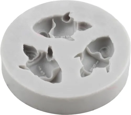 Miniatura 3 de Sijiangmold Molde de silicona para astronauta, diseño de astronauta, planeta, cohete, satélite, fondant, para cupcakes, decoración de pasteles