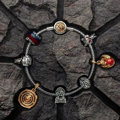 Miniatura 6 de Feitery Dijes de dragón de Navidad compatibles con pulseras y collares Pandora, joyería para mujer, abalorios de plata de ley 925