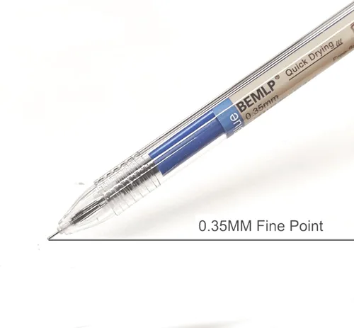 Miniatura 5 de BEMLP Bolígrafo de tinta de gel de punta extra fina de 0.014 in, bolígrafos de gel de secado rápido, bolígrafos de gel para escuela, oficina