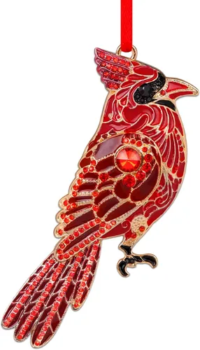 Miniatura 14 de WhatSign Adorno de mariposa para árbol de Navidad, adornos de Navidad colgantes de monarca de metal, decoraciones 2025, adornos de recuerdo únicos