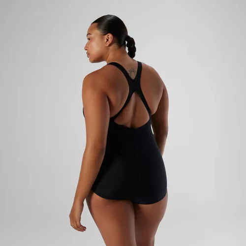 Miniatura 10 de Speedo - Traje de baño de una pieza para mujer, con costura de princesa, PowerFlex, Ultraback, corte conservador