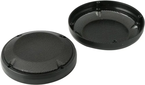 Miniatura 5 de Tapas de alforjas de 6.5 pulgadas/carenado inferior para parrillas de altavoz para Harley Touring Road King Electra Glide Street Glide '83-'23 Negro