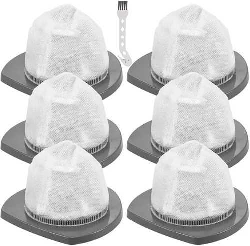 6 filtros de vacío compatibles con Bissell Featherweight Stick ligero sin bolsa 2033, 20331, 20333, 20336, 20339, 2033M