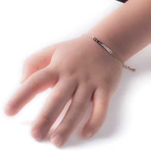 Miniatura 8 de Personalized Baby Name Bracelet Jewelry Gift Custom Baby Bracelets for Infant Girls & Boys, Ideal Christmas Gift for Kids, Elegant Baby Bracelets