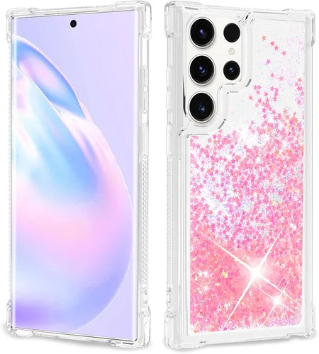 Miniatura 34 de Funda con purpurina para Samsung Z Flip 3, a prueba de golpes, funda de TPU transparente con purpurina líquida para Samsung Z Flip 3 para mujer