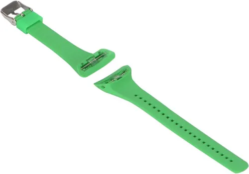 Miniatura 2 de Watch Strap compatible with Polar FT4,Adjustable Silicone Sports Strap Replacement Band for Polar FT7 Smart Watch Negro y verde