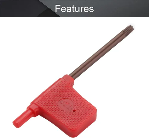 Miniatura 3 de Utoolmart Destornillador Torx, llave inglesa T20 S2 con mango de bandera de estrella, 10