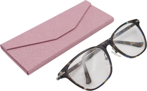 Miniatura 60 de Real Sic Funda para lentes de sol para hombres y mujeres, soporte magnético plegable para lentes de sol, inspirado en el color sólido