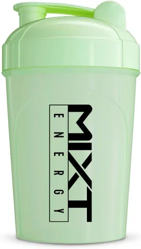 Miniatura 8 de MIXT Energy Botella agitadora, botella agitadora de 16 onzas, sin BPA y tecnología de mezcla de tapa (16 oz, negro)