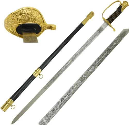 Miniatura 7 de Medieval Warrior US Cavalry Commemorative Saber with Scabbard