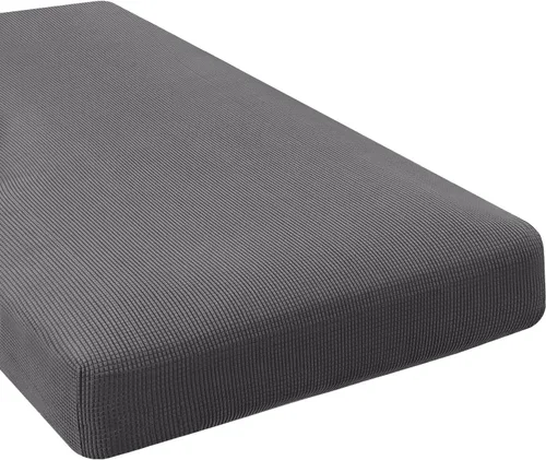 Miniatura 105 de H.VERSAILTEX Fundas Súper Elásticas para Asiento Individual, Fundas de Sofá, Fundas de Cojines, Juegos de Fundas, Tela Gruesa de Sarga con Textura