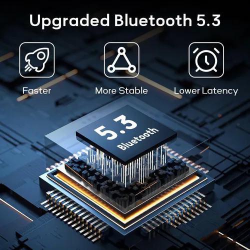 Miniatura 4 de Meliya Adaptador auxiliar a Bluetooth 5.3 para automóvil, USB 2.0 a 0.138 in Bluetooth receptor Jack Kit con micrófono incorporado entrada auxiliar