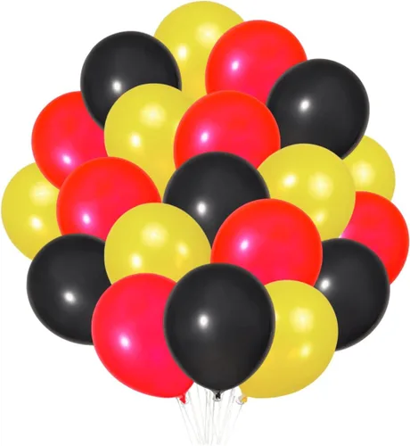 Miniatura 68 de Paquete de 90 globos azul marino de 18 pulgadas, globos grandes azul real para decoraciones de fiestas y eventos