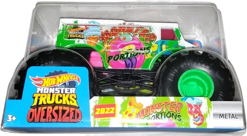 Miniatura 3 de Mattel FYJ83-B Hot Wheels Monster Truck Vehículo, varios