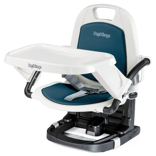 Peg Perego Rialto - Asiento elevador - Adecuado para niños de 6 meses en adelante - Fabricado en Italia - Petrolio (verde azulado) (IMRIASNA03PL71)