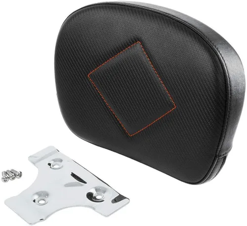Miniatura 19 de C.C. RIDER Rubicon - Almohadilla desmontable para respaldo de barra de pasajero para Harley Touring Road King Street Glide Electra Glide 1994-2021