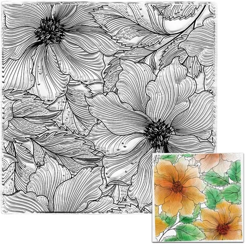 Miniatura 6 de Sellos transparentes de hojas y flores para decoración de tarjetas, álbumes de recortes, fondo de plantas, sellos de goma transparente para álbumes