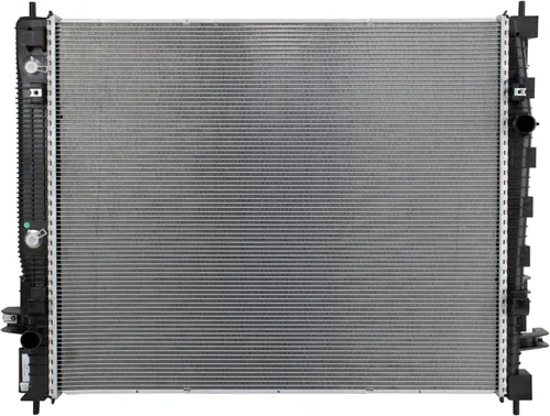Miniatura 157 de TRQ Radiador de 1 fila de núcleo de aluminio de 26.5 pulgadas de ancho de núcleo compatible con Chevrolet Captiva Sport 2012-2015 Saturn Vue