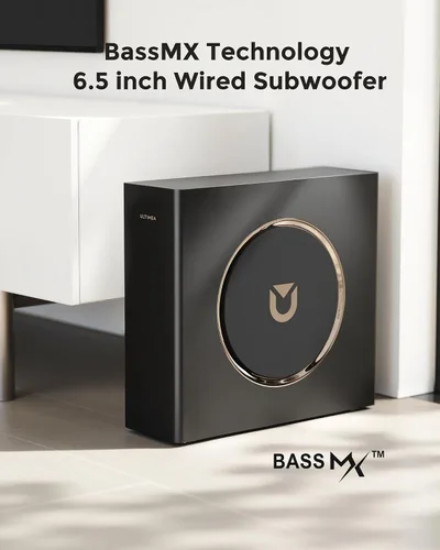 Miniatura 4 de ULTIMEA Sistema de sonido envolvente de 5.1.2 canales para TV con Dolby Atmos, barra de sonido para Smart TV con 2 altavoces envolventes, barra