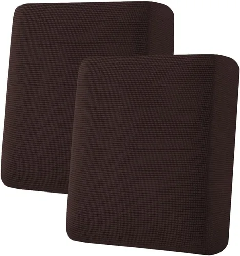 Miniatura 48 de H.VERSAILTEX Fundas Súper Elásticas para Asiento Individual, Fundas de Sofá, Fundas de Cojines, Juegos de Fundas, Tela Gruesa de Sarga con Textura