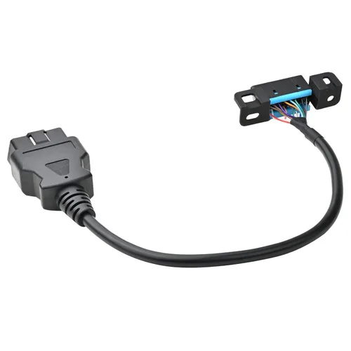 Miniatura 5 de iKKEGOL Conjunto de Cable Completo de 16 Pines OBD2 Macho a Hembra con Soporte de Montaje Bajo el Tablero y Conector de Extensión de Arnés