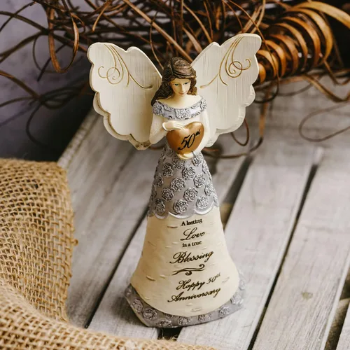 Miniatura 8 de Pavilion Gift Company Elements Angels 82421 - Figura decorativa (plateada)