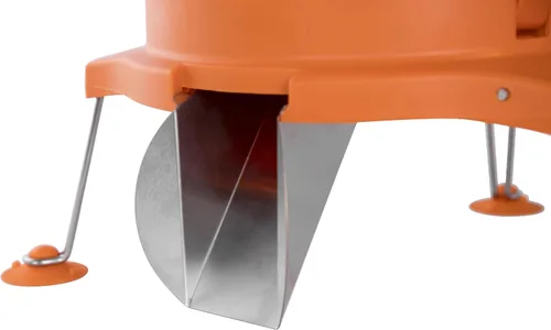 Miniatura 9 de CLIVA - Cortadora de verduras y cubos, cortadora manual de mesa resistente de 1/4 de pulgada para papas, zanahorias, cebollas, herramienta