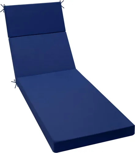 Miniatura 18 de idee-home Cojines de tumbona para exteriores, para muebles de patio, 72 pulgadas de largo x 21 pulgadas de ancho x 3 pulgadas de profundidad