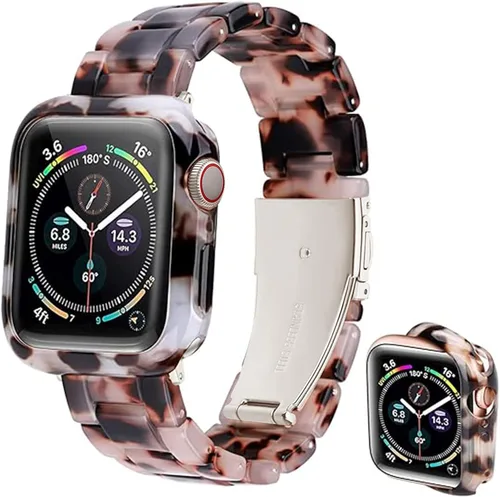 Miniatura 26 de Correa con estuche compatible con Apple Watch de 1.93 pulgadas, 1.81 pulgadas, 1.77 pulgadas, 1.73 pulgadas, 1.65 pulgadas, 1.61 pulgadas, 1.57