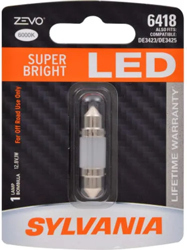 Miniatura 17 de Foco LED blanco Sylvania Zevo 168 T10 W5 W (Paquete de 1), 194, Blanco