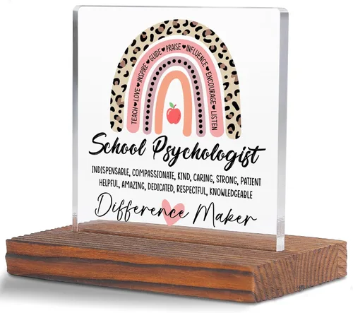 Miniatura 14 de Letrero decorativo de escritorio transparente para después de la escuela, regalo de agradecimiento para mujeres y hombres, regalos de agradecimiento