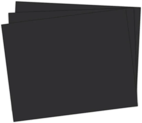 Miniatura 3 de Tableros de ferrocarril inteligentes para escuela, 22 x 28 pulgadas, 6 capas, blanco, paquete de 25 – 1485742