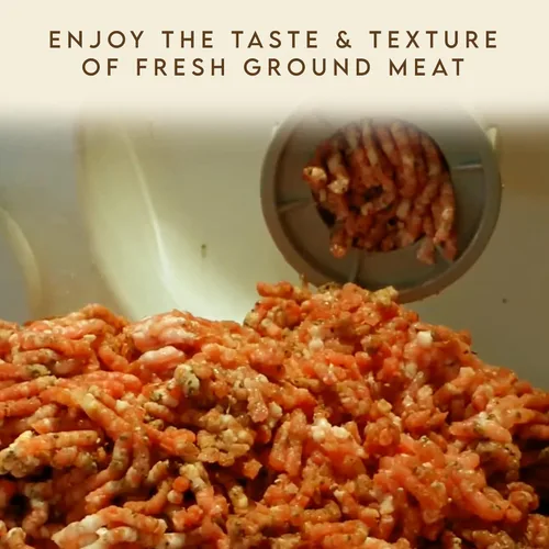 Miniatura 5 de Accesorio para picadora de carne, moler carne fresca, queso, frutas y verduras con facilidad y precisión, fabricado en Alemania, sin BPA