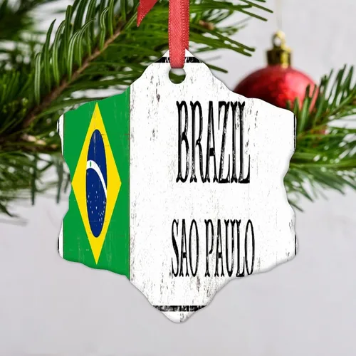 Miniatura 11 de Adornos de Navidad de Estambul 2023, bandera de pavo, decoraciones de Navidad para árbol, país, ciudad, recuerdo, fiesta, vacaciones, decoraciones