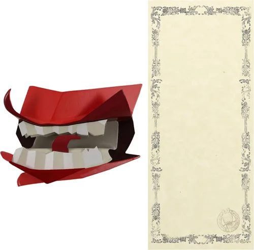 Miniatura 12 de Harry Potter – Carta de aceptación personalizada de Hogwarts – Imán de sobre de resina funcional de 3.5" x 3.5" con carta de 5" x 8" del Profesor
