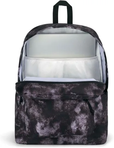 Miniatura 6 de JanSport Mochila Superbreak Plus, Ácido Rock Negro, Mochila Superbreak Plus