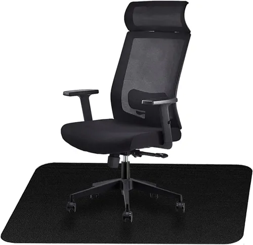 Miniatura 9 de Icegrey Tapete para silla de oficina, rectangular, lavable, antideslizante, protector de suelo para suelos de madera dura y azulejos, color verde